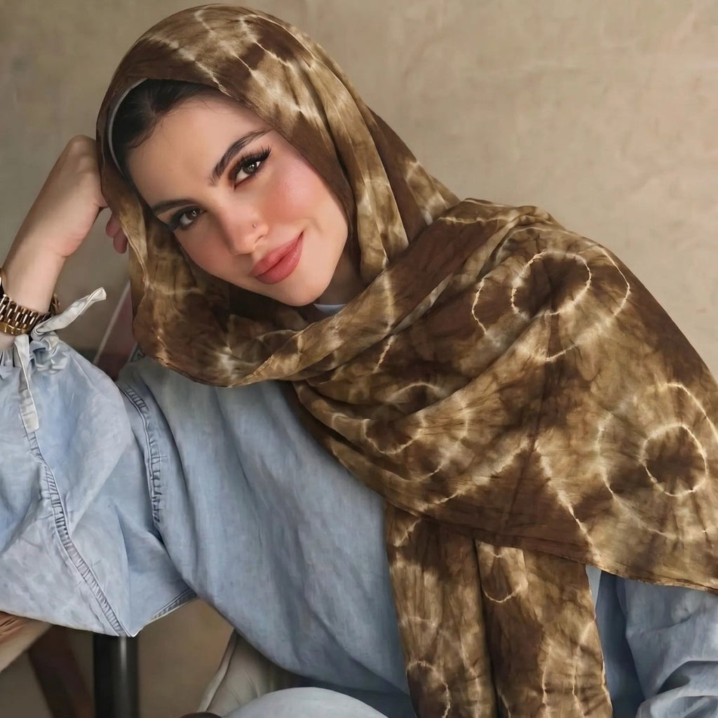Tie-Dye Hijab Scarf(MH232)