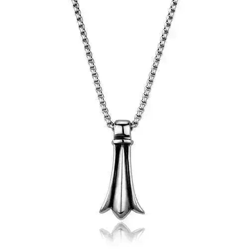 TK2010 High-Polish Stainless Steel Necklace – No Plating, No Tarnish - Femstylo