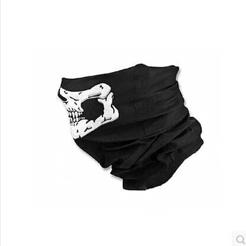 Top Quality Cycling Mask Headwear Halloween Skull Wrap Scarf Warm Washable Headband Breathable Running Bandana Outdoor Sports Equipment