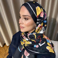 Twill Cotton Printed Scarf (MH215)