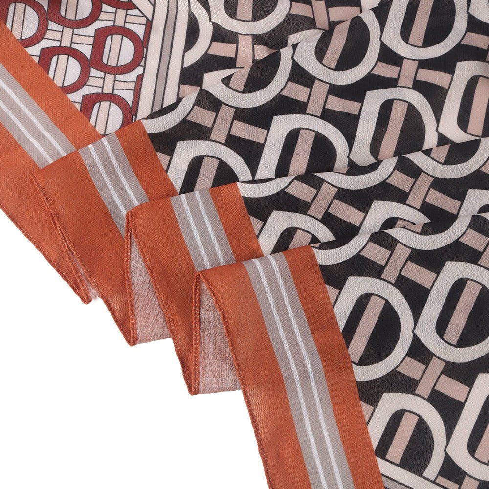 Twill Cotton Printed Scarf (MH215)
