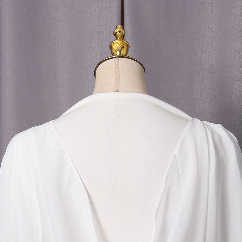 Twisted Drape Maxi Dress(MS364)