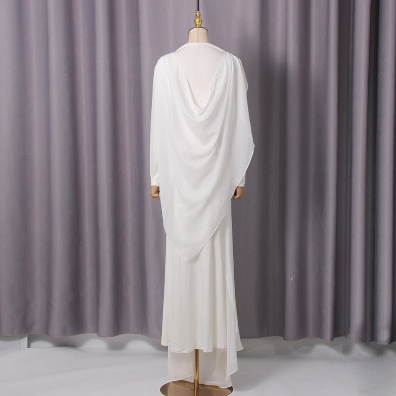 Twisted Drape Maxi Dress(MS364)