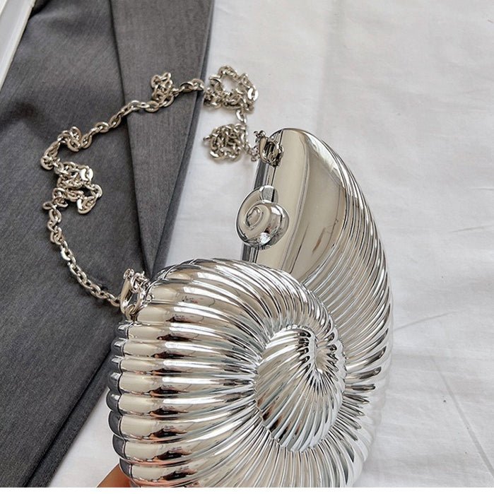 Unique Chic Conch Shell Inspired Clutch Bag (MAC311)