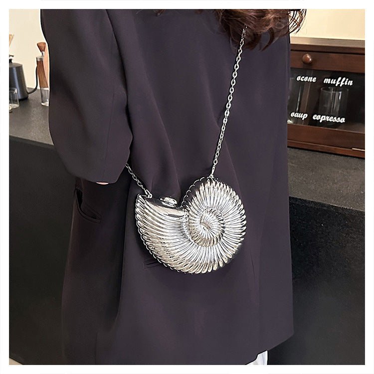 Unique Chic Conch Shell Inspired Clutch Bag (MAC311)