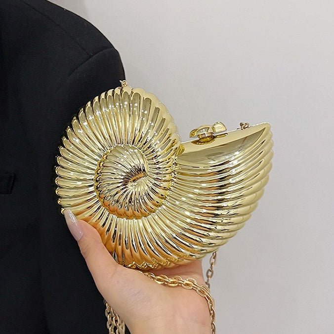 Unique Chic Conch Shell Inspired Clutch Bag (MAC311)