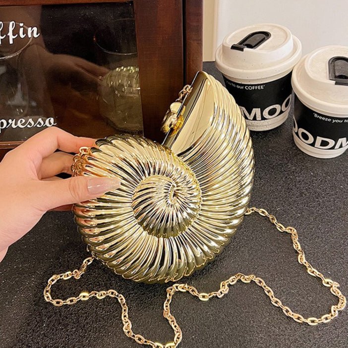 Unique Chic Conch Shell Inspired Clutch Bag (MAC311)