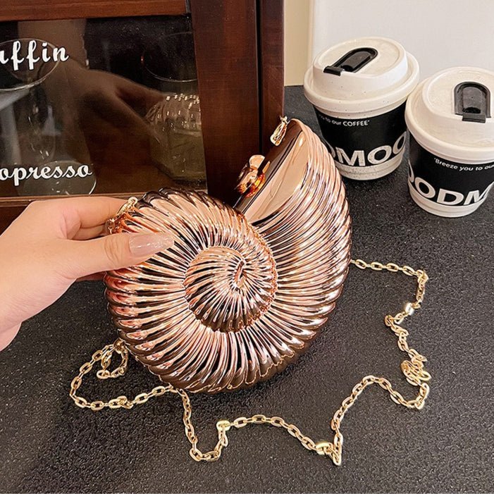 Unique Chic Conch Shell Inspired Clutch Bag (MAC311)