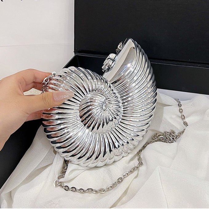Unique Chic Conch Shell Inspired Clutch Bag (MAC311)