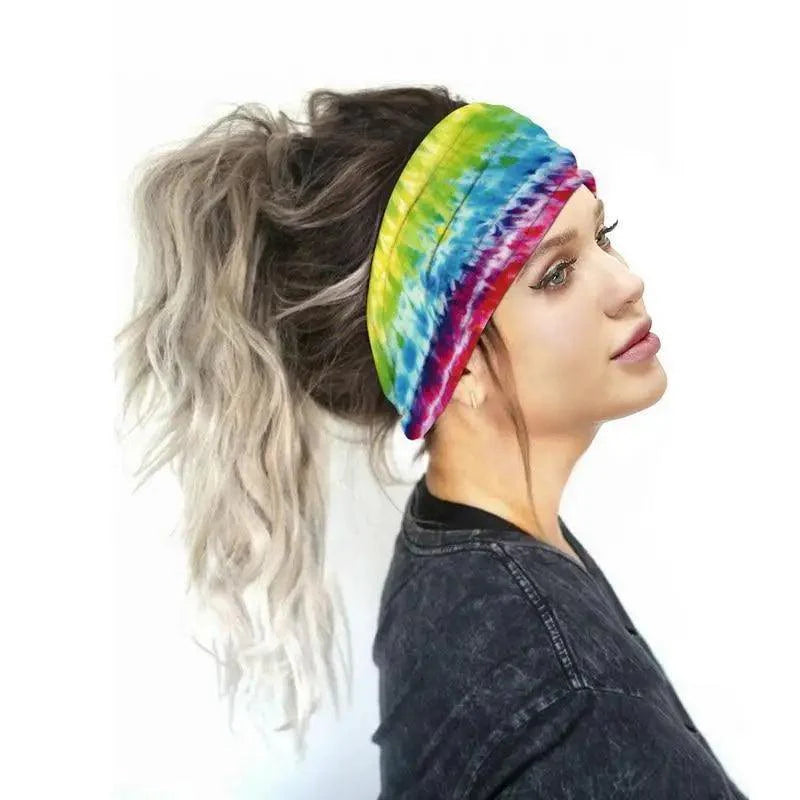 Unique Design Women's Summer Hair Bands Print Headband Stylish Cross Turban Bandanas Hair Accessories Headwrap Headwear Gift