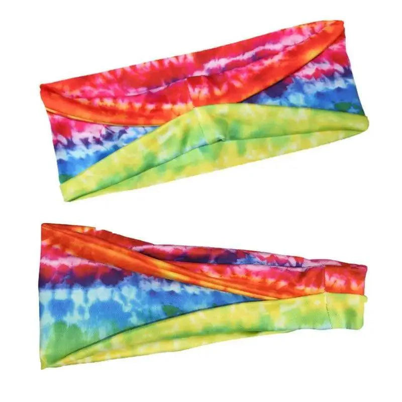Unique Design Women's Summer Hair Bands Print Headband Stylish Cross Turban Bandanas Hair Accessories Headwrap Headwear Gift