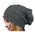 Unisex  Cute Oversized Winter Baggy Cool Caps Autumn Beanies For Men Women Classy Warm Cap For Cold Weather