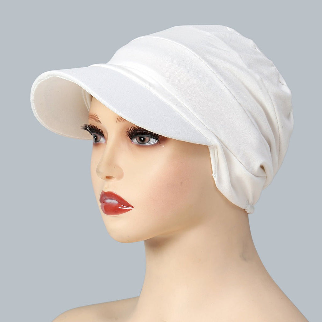 Versatile Hijab, Bottom Hat with Brim (MH108)