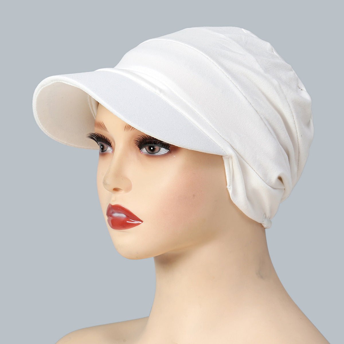 Versatile Hijab, Bottom Hat with Brim (MH108)