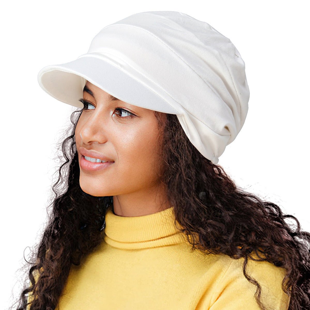 Versatile Hijab, Bottom Hat with Brim (MH108)