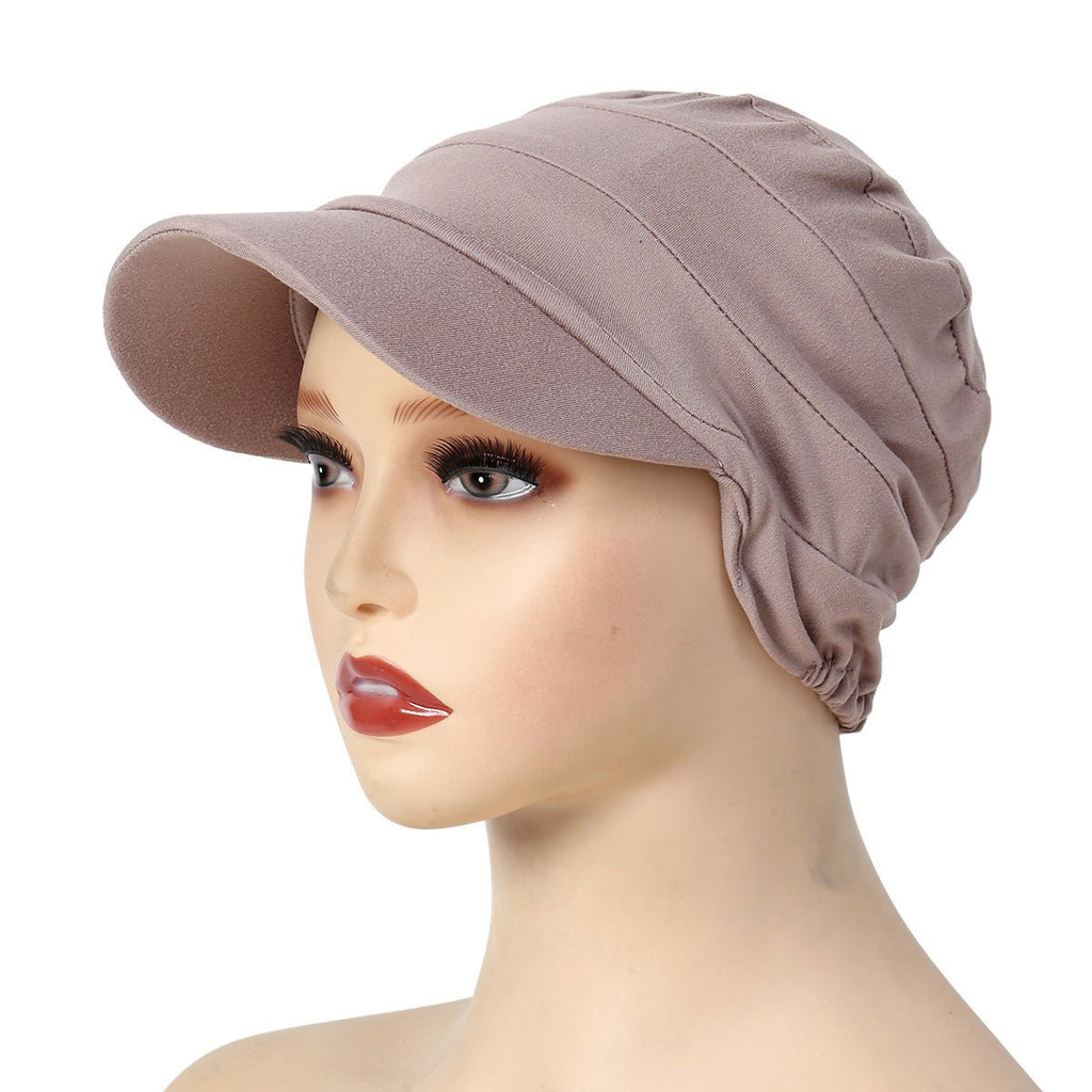 Versatile Hijab, Bottom Hat with Brim (MH108)