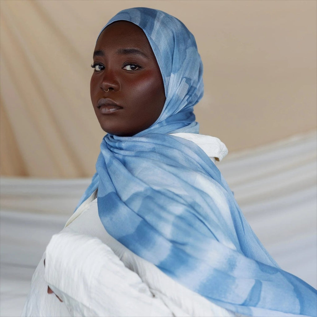 Versatile Watercolor Painted Hijab Collection (MH175)