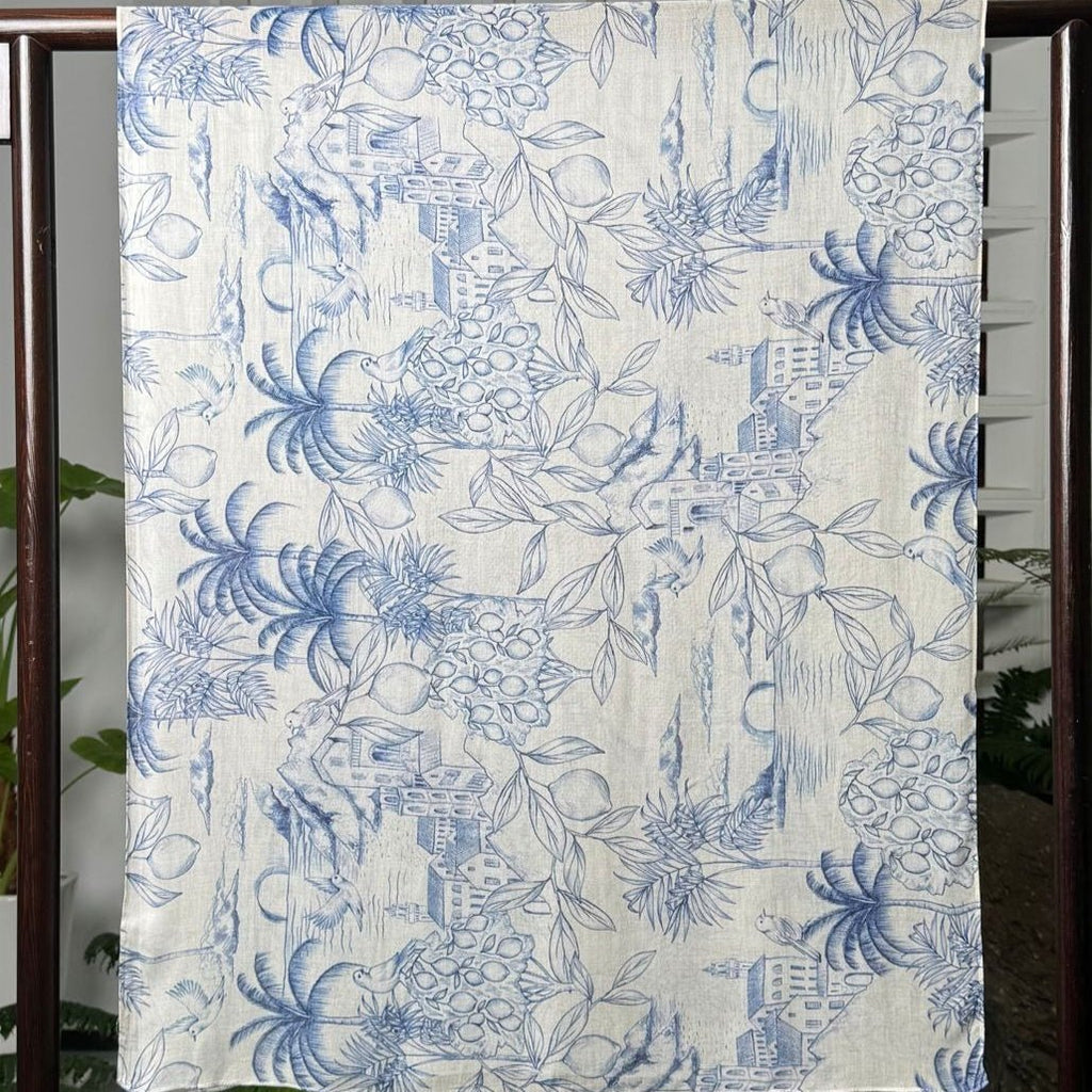 Versatile Watercolor Print Headscarf Soft Breathable Hijab (MH165)