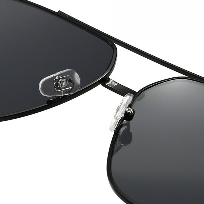 Vintage Double Bridge Sunglasses - Timeless Retro Style for Men & Women (MAC265)