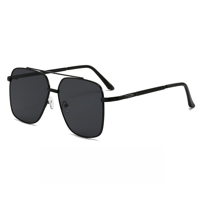 Vintage Double Bridge Sunglasses - Timeless Retro Style for Men & Women (MAC265)