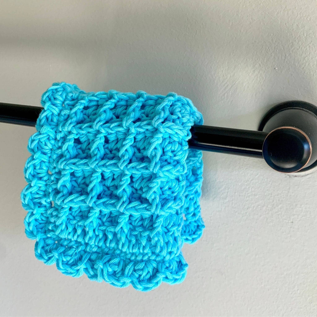 Waffle Stitch Washcloth Crochet Pattern