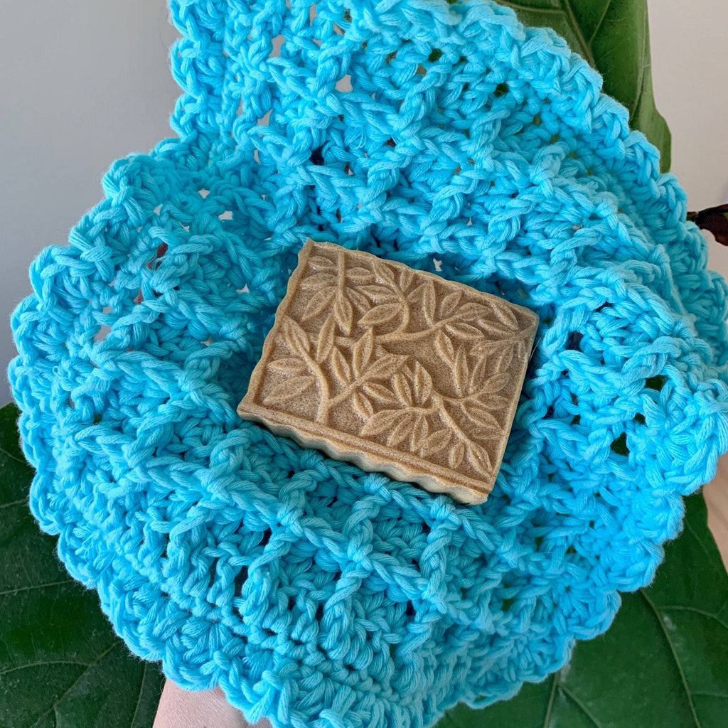 Waffle Stitch Washcloth Crochet Pattern
