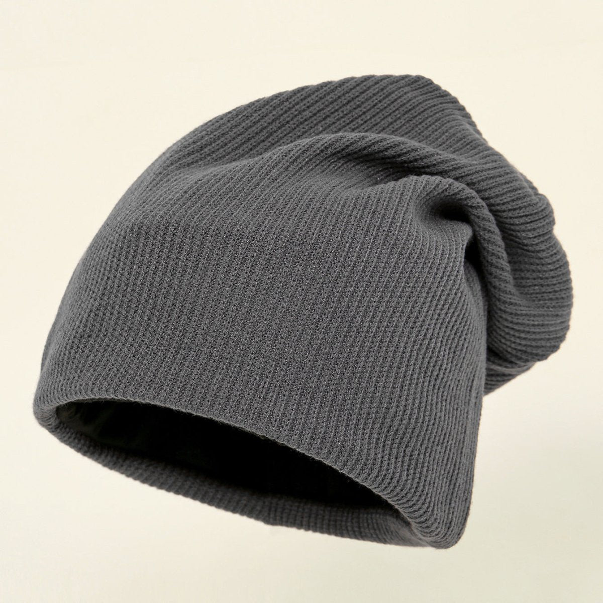 Warm Knit Beanie with Looped Scarf Set (MAC299)