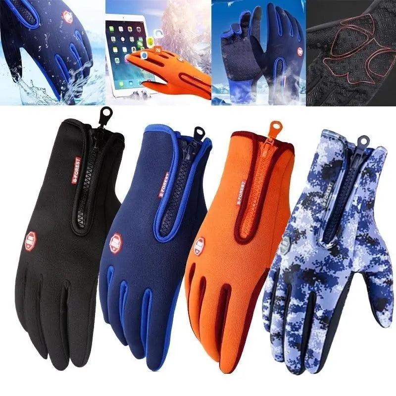 Warm Winter Touch Screen Gloves For Men Women Classic Stylish Colors Windproof Unisex Gloves