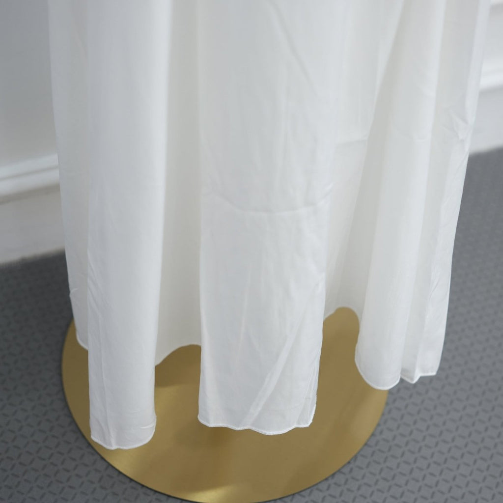 Watercolour Print Double-Layer Flared-Sleeve Maxi Dress(MS479)