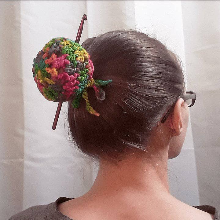 Where's My Hook? Bun Cover Crochet Pattern