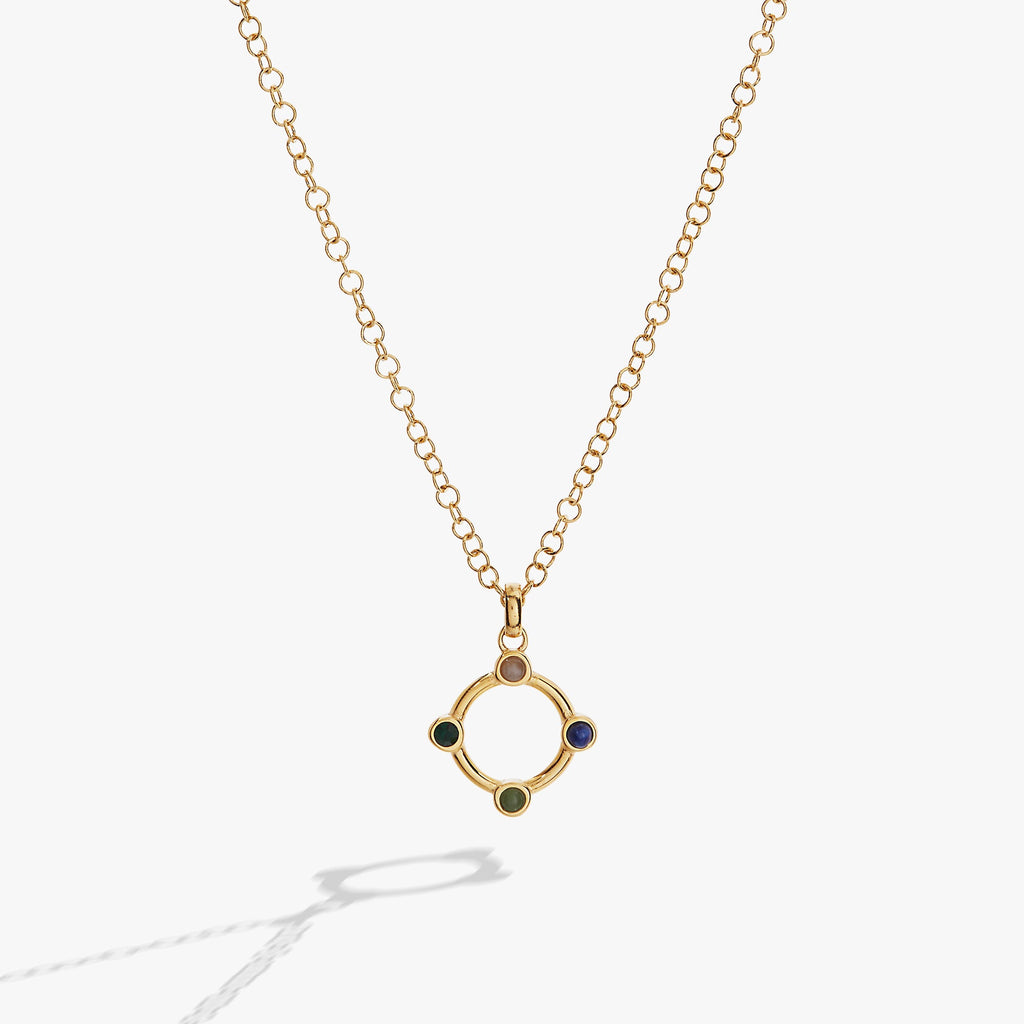 Wife Hidden Message Acrostic Necklace