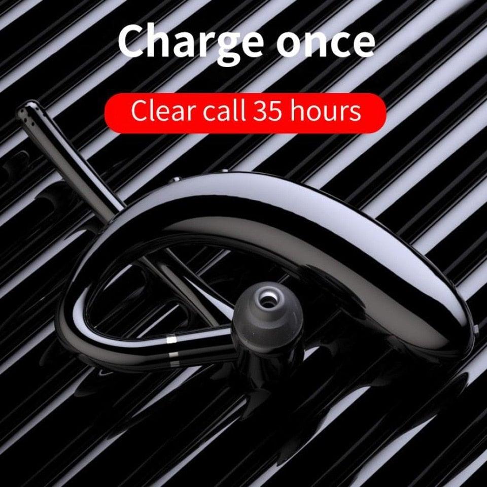 Wireless Headphones With Microphone Bluetooth Con Headset Earphones Updated Design with Industry Leading Sound & Improved Comfort, Long Wireless Range, Up to 24 Hours of Talk Time