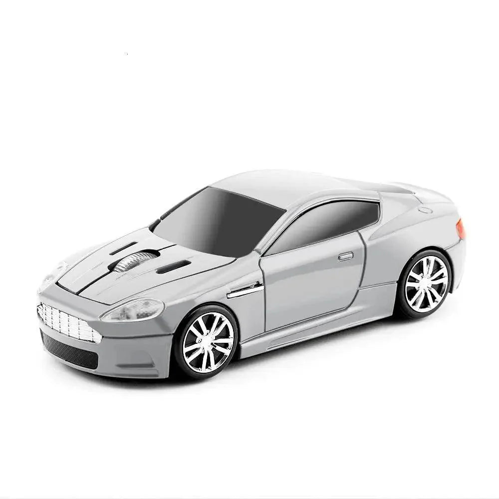 Wireless Mouse Blue Car Shaped Design 1600DPI Mouse USB Optical  Ergonomic 3D Sports Car Mice For Laptop