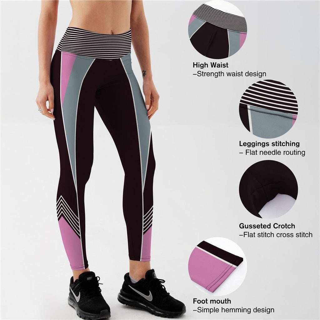 Women Big Size Leggings High Waisted Women's Leggings Compression Pants For Yoga Running Gym & Everyday Fitness Casual Fitness Ladies Leggings Workout High Waist Long Leggings