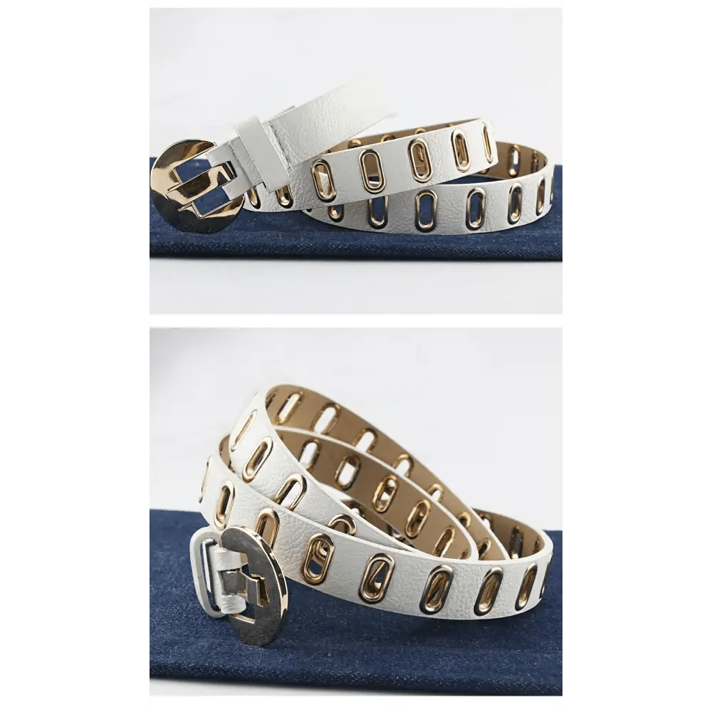 Women Casual Adjustable Leather Waistband Dresses Classic Belt Trendy Women's Fashionable Waistband Party Cute Vintage Belts For Female