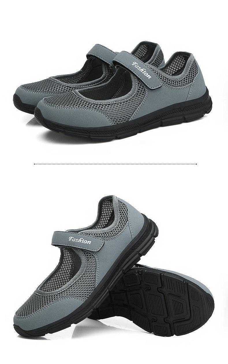 Women Flat Casual Fashion Breathable Mesh Tenis Shoes Women Summer Flat Soft Fashion Lightweight Slip-On Super Light Women Shoes