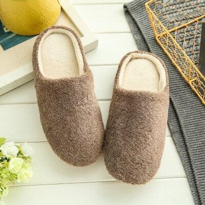 Women Indoor House Plush Soft Cute Cotton Slippers Shoes Non-slip Floor Home Slippers Slides For Bedroom Memory Foam Slippers Scuff Outdoor Indoor Warm Plush Bedroom Shoes With Fur Lining
