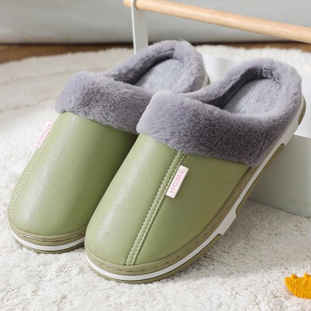 Women's Home Slippers Plush Warm House Shoes Non-Slip Soft Winter Indoors Bedroom Couples Floor Slipper Comfy Warm Memory Foam Faux Fur Indoor Outdoor Non Slip Winter Home Shoes