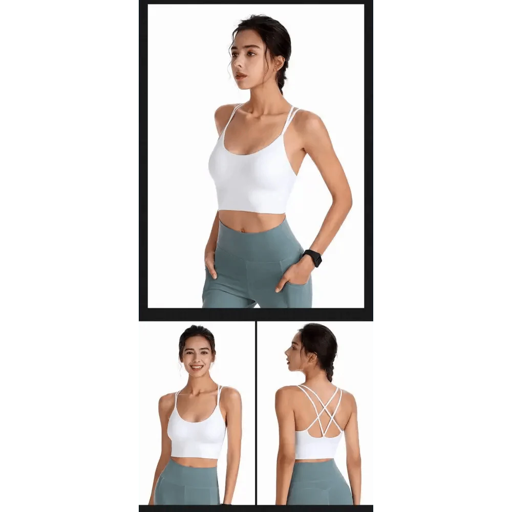 Women Sports Bra Sexy Brathable Sports Top Yoga Bra Push Up Top Female Gym Fitness Sports Underwear Female Seamless bra