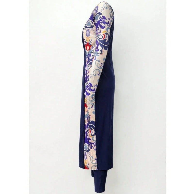 Modest Burkini Swimwear, Modest Swimwear for Muslim Women, Burkini With Hijab (MB018)