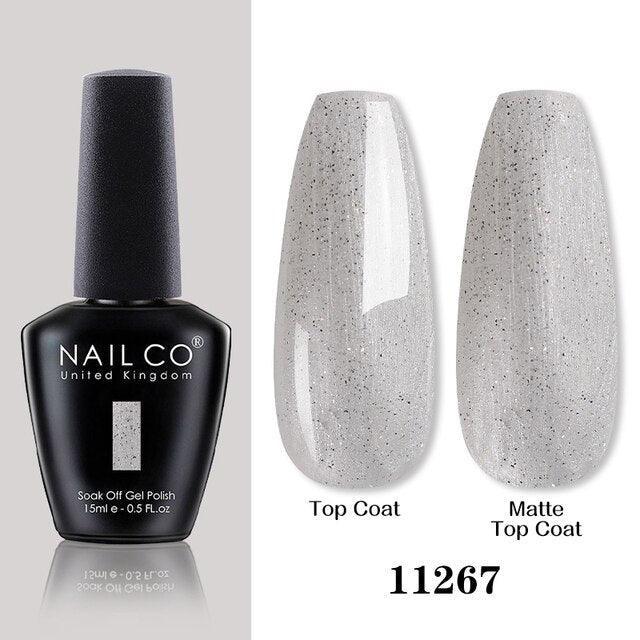 Womens Gel Nail Polish Multi Glossy and Matte Colors Elegant Manicure Design For Womens