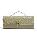 Woven PU Leather Clutch Bag(MAC432)