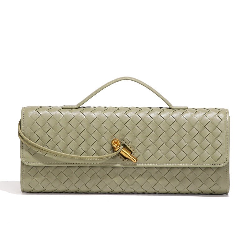 Woven PU Leather Clutch Bag(MAC432)