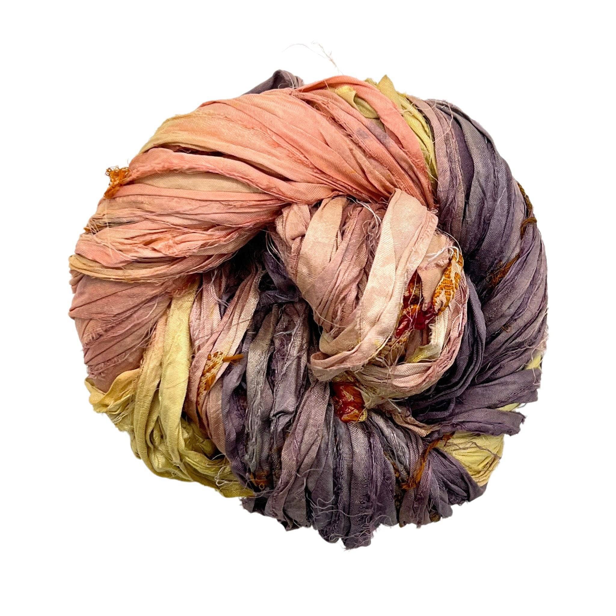 Artisan Recycled Sari Ribbon – Sari Treasures in Every Strand