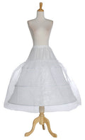 J008 Petticoat Underskirt Hoop White Petticoat Underskirt For Dress Gown