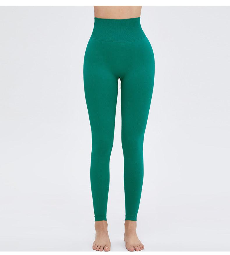 Yoga High Waist Push Up Seamless Sport Leggings Women Workout Pants Super Stretchy Gym Workout Tight Sport Leggings Lightweight Running Pants