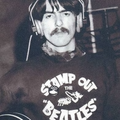 60s 'Stamp Out the Beatles' Black Crewneck Vintage Print